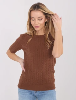 Sweter PM SW B model 21821378 jasny brązowy - FPrice