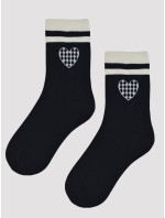 NOVITI Ponožky SB047-W-01 Black