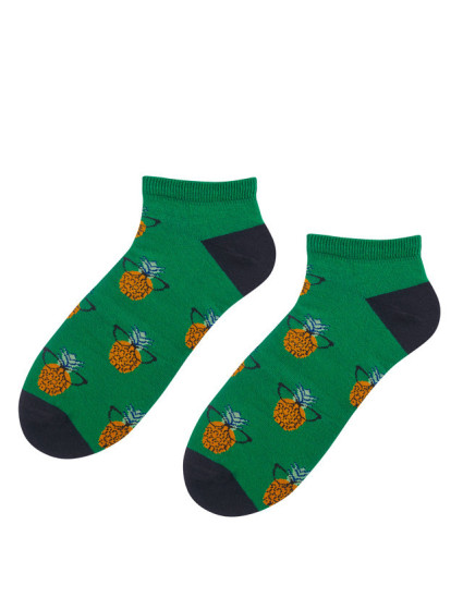 Ponožky Bratex POP-M-132 Green