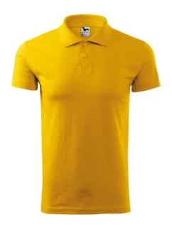 Single J. polokošile pánská žlutá