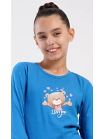 Dětské pyžamo dlouhé Méďa I love model 20851279 - Vienetta Kids