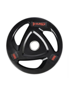 15kg pogumovaná deska HMS TOX15 olympijské velikosti