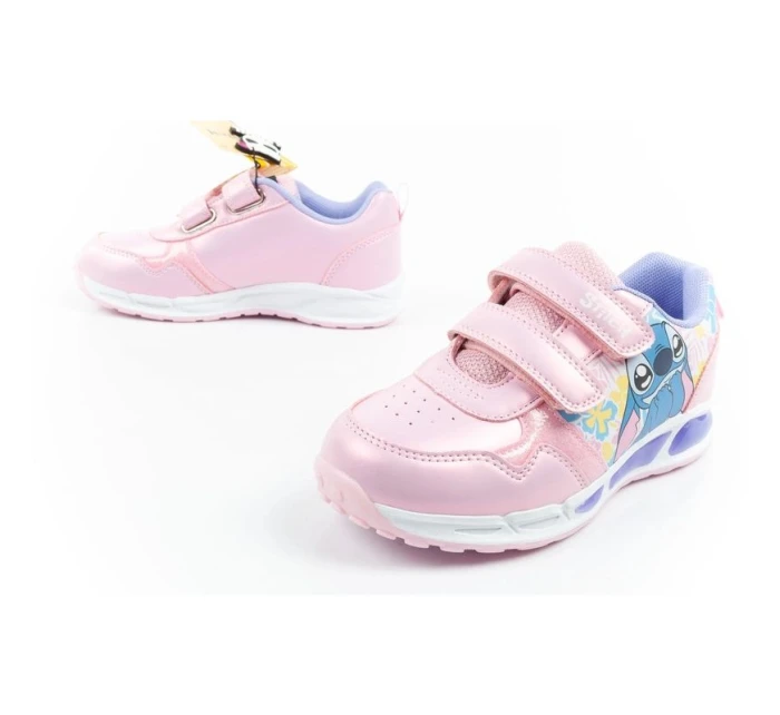 Leomil Stitch dětská sportovní obuv tenisky lehké suchý zip LED Leomil Stitch dětská sportovní obuv tenisky lehké suchý zip LED