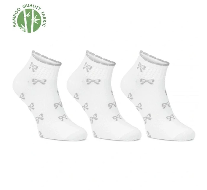 Dámské bambusové ponožky bílé Filippo SD-AN07 Dámské bambusové ponožky bílé Filippo SD-AN07