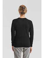 Fruit of the Loom Lady-Fit LW Raglan Sweat Dámská raglánová mikina 16.2146 black Fruit of the Loom Lady-Fit LW Raglan Sweat Dámská raglánová mikina 16.2146 black