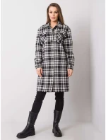 Dámský kabát LK EN  černobílý model 14842295 - FPrice