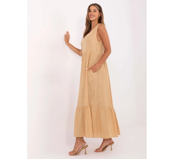 TW SK BI šaty 28007.63 camel