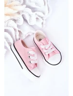 Dětské Brokátové Tenisky Růžové Bling-Bling Dětské Brokátové Tenisky Růžové Bling-Bling