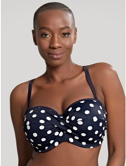 Dámský vrchní díl plavek Anya Riva Spot Bandeau model 20137064 - Panache Dámský vrchní díl plavek Anya Riva Spot Bandeau model 20137064 - Panache