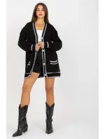 Svetr na zapínání model 170831 Rue Paris Svetr na zapínání model 170831 Rue Paris