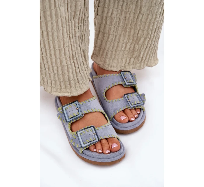 Pantofle model 213958 Step in style Pantofle model 213958 Step in style