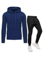 Pánská modročerná tepláková souprava Dstreet model 21967512 - FashionStreet