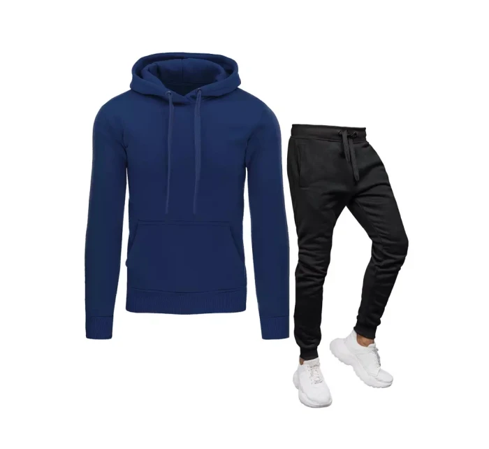 Pánská modročerná tepláková souprava Dstreet model 21967512 - FashionStreet