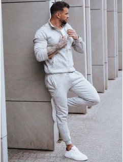 FashionStreet pánské světle šedé tepláky AX0732