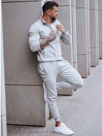 FashionStreet pánské světle šedé tepláky AX0732