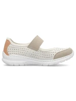 Pohodlná polobotka W béžová model 22033608 - Rieker