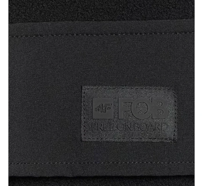 Pánská fleecová mikina 4F M427 deep black 4FWAW25TFLEM427 20S pánské