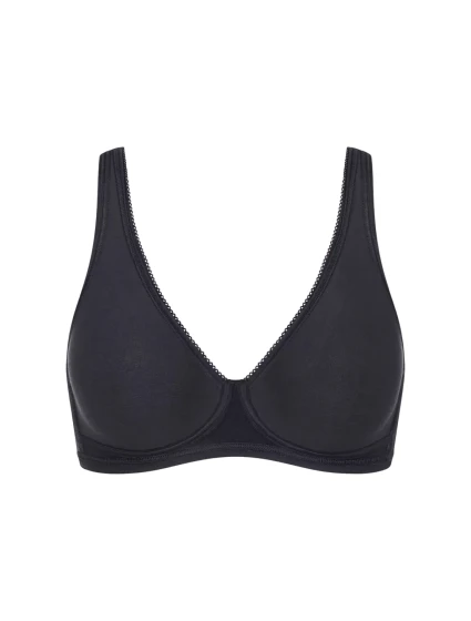 Dámská podprsenka Basic+ Soft Bra - BLACK - černá 0004 - SLOGGI