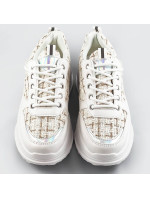 Bílé dámské sportovní boty model 17241281 - C'M Paris