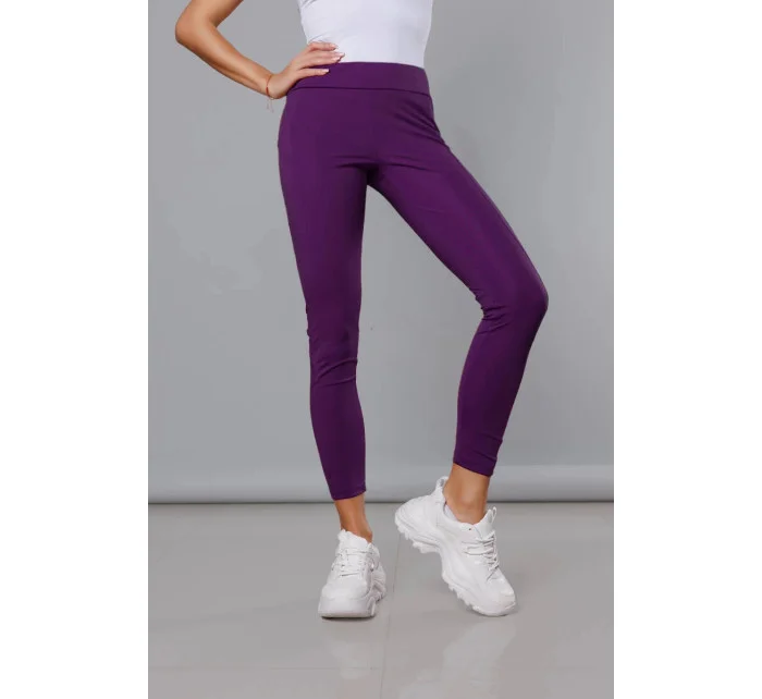 Tmavě fialové trekingové legíny model 18498129 - Therapy