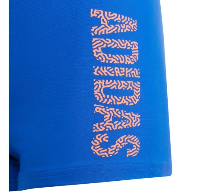 Plavecké šortky adidas s logem BXR Jr IP2719 Plavecké šortky adidas s logem BXR Jr IP2719