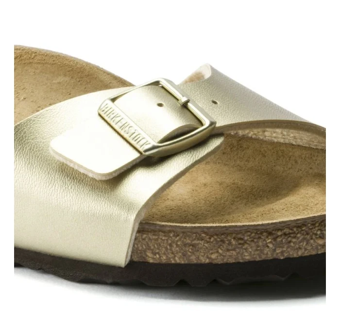 Dámské žabky Madrid Gold regular wide dámské model 21960195 - Birkenstock