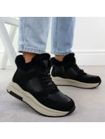 Dámské kožené kozačky na platformě černé Filippo DBT7240 Dámské kožené kozačky na platformě černé Filippo DBT7240