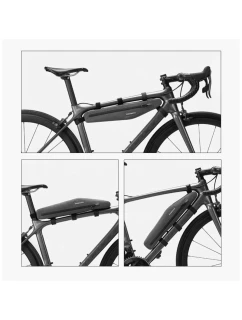 Brašna na rám kola Rockbros 1,5l šedá