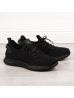 NEWS M EVE266A textilní sportovní obuv černá