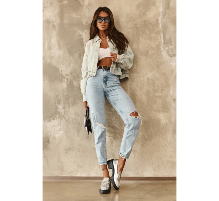 Dámské kožené polobotky na masivním podpatku stříbrné Lemmitty Dámské kožené polobotky na masivním podpatku stříbrné Lemmitty