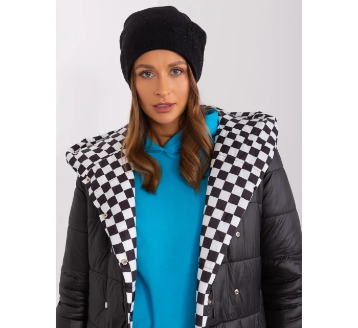 Czapka AT CZ model 21766098 czarny - FPrice Czapka AT CZ model 21766098 czarny - FPrice