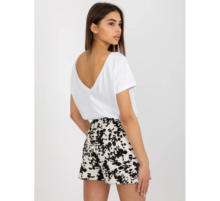 Tričko RV TS 5650.07P bílá a černá