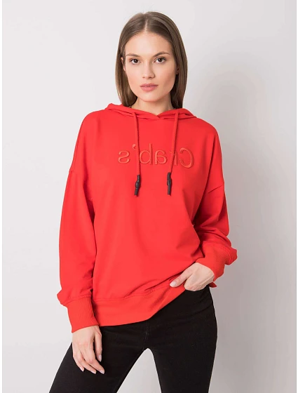 Mikina TO BL model 15133369 červená - FPrice Mikina TO BL model 15133369 červená - FPrice