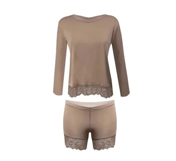 Dámský komplet Kornelia Cappucino - DKaren Dámský komplet Kornelia Cappucino - DKaren