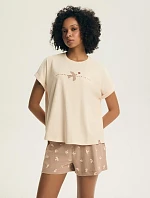 Henderon Dámské pyžamo 44466 Eluna kr/r S-3XL