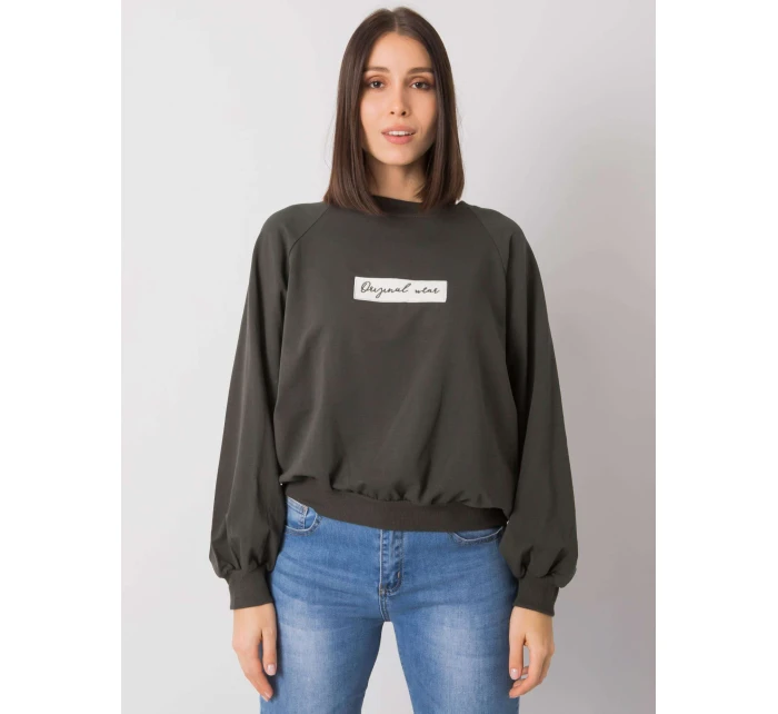 Mikina RV BL 7270.20 tmavá khaki