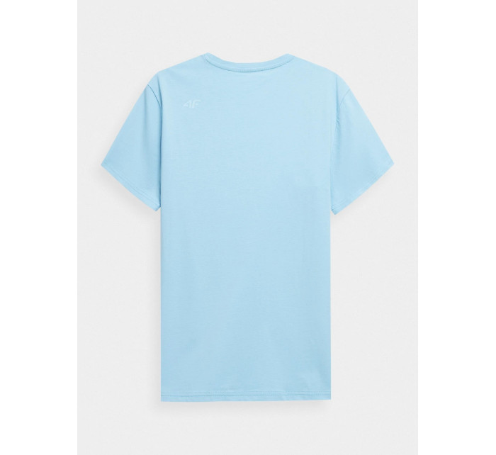 Pánské tričko H4L22-TSM049-34S modré - 4F