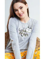 Dámské pyžamo dlouhé Zajíc