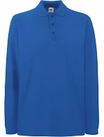 Fruit of the Loom Premium Polo LSL Piqué polo s dlouhým rukávem 16.3310 royal blue Fruit of the Loom Premium Polo LSL Piqué polo s dlouhým rukávem 16.3310 royal blue