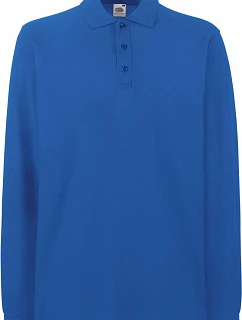 Fruit of the Loom Premium Polo LSL Piqué polo s dlouhým rukávem 16.3310 royal blue