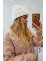 Kšiltovka s částí bílá model 18750717 - K-Fashion Kšiltovka s částí bílá model 18750717 - K-Fashion