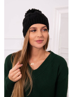 Fleecová čepice  černá model 18750925 - K-Fashion
