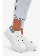 Dámské tenisky na platformě z umělé kůže model 22107415 - Boto Dámské tenisky na platformě z umělé kůže model 22107415 - Boto