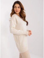 Jumper BA SW 0577.32X světle béžová Jumper BA SW 0577.32X světle béžová