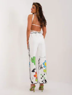 Spodnie DHJ SP model 20113124 ecru - FPrice