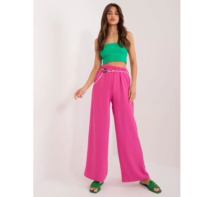 Spodnie DHJ SP model 19760156 fuksjowy - FPrice Spodnie DHJ SP model 19760156 fuksjowy - FPrice