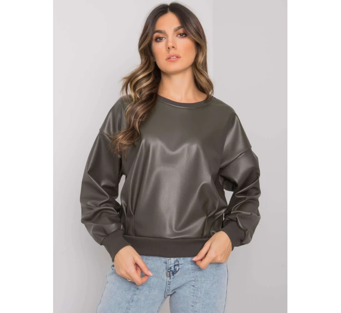 Mikina RV BL 7352.52 tmavá khaki