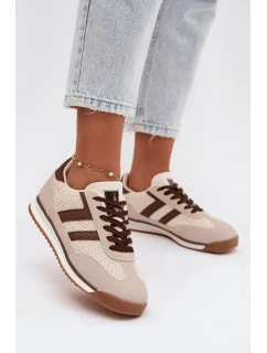 Dámské sportovní tenisky – béžové Soretta