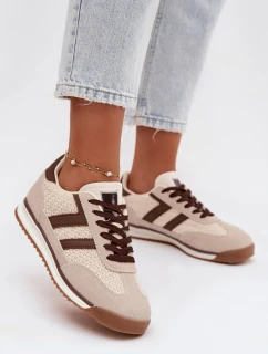 Dámské sportovní tenisky – béžové Soretta