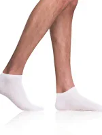 Krátké pánské bambusové ponožky BAMBUS AIR IN-SHOE SOCKS - BELLINDA - bílá